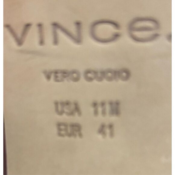 VINCE Tiana Square Toe Leather Pumps in Cappuccino NWOB Size 11 - Picture 8 of 8